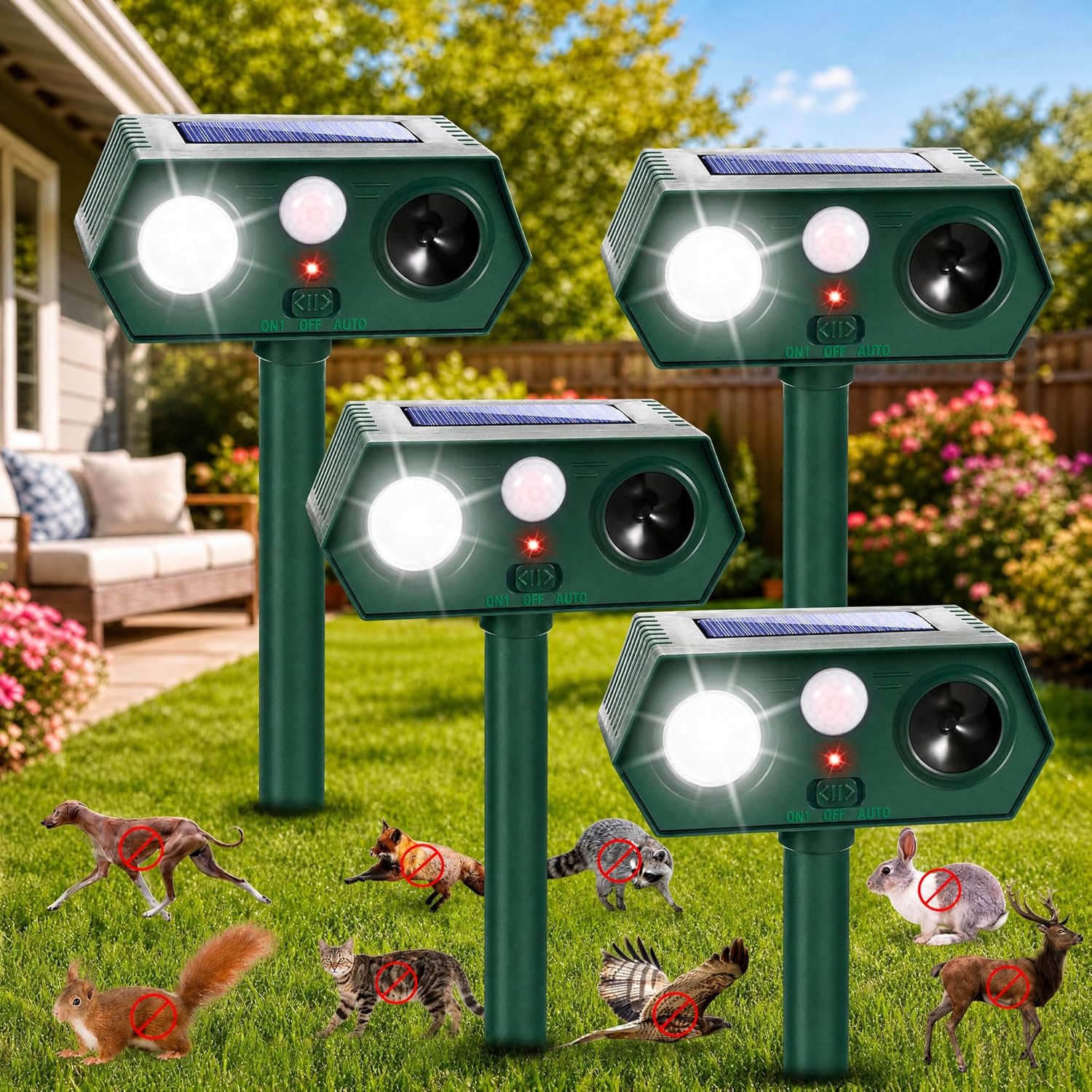 Solar Animal Repeller Solar Animal Repeller