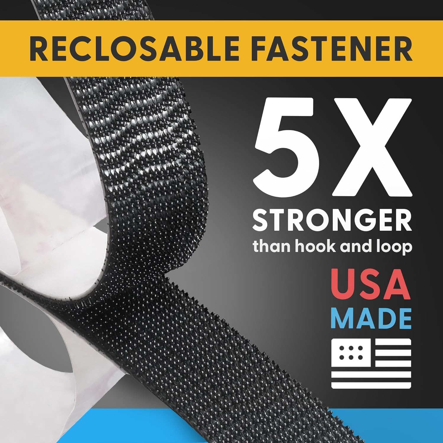 Black Adhesive Mounting Tape, 10 ft, 10 Rolls — view 2
